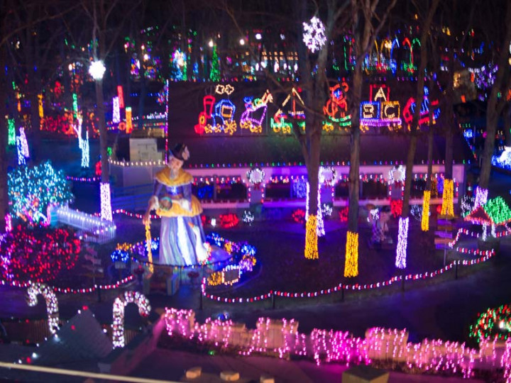 Image: Storybook Land Christmas Fantasy with Lights